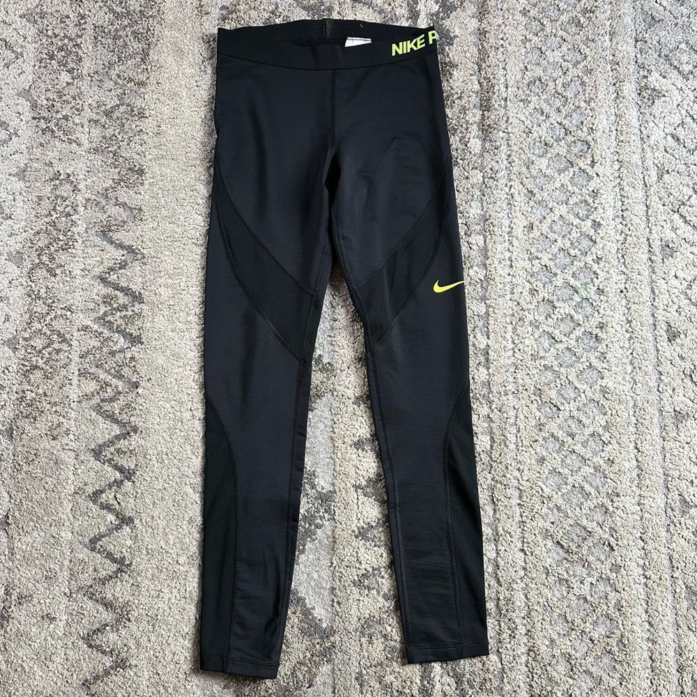 Nike Pro Hyperwarm Training Tights Medium - image 1